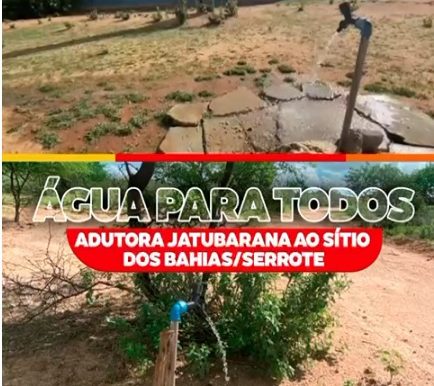 PREFEITURA LEVA ÁGUA PARA ZONA RURAL DO MUNICÍPIO CHORROCHOENSE